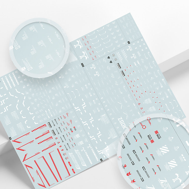 LNX Water Slide Decal for HG 1/144 Z GOK Z'GOK Freedom VER