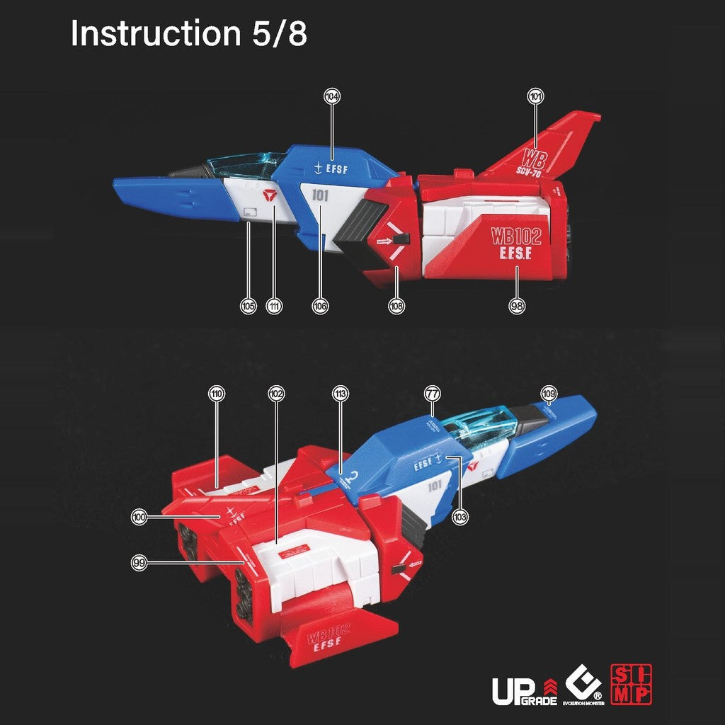 20250721 EVO Water Slide Decal RG 1/144 RX-78-2 2.0 / RX-78-3 G3 Type EVORG034