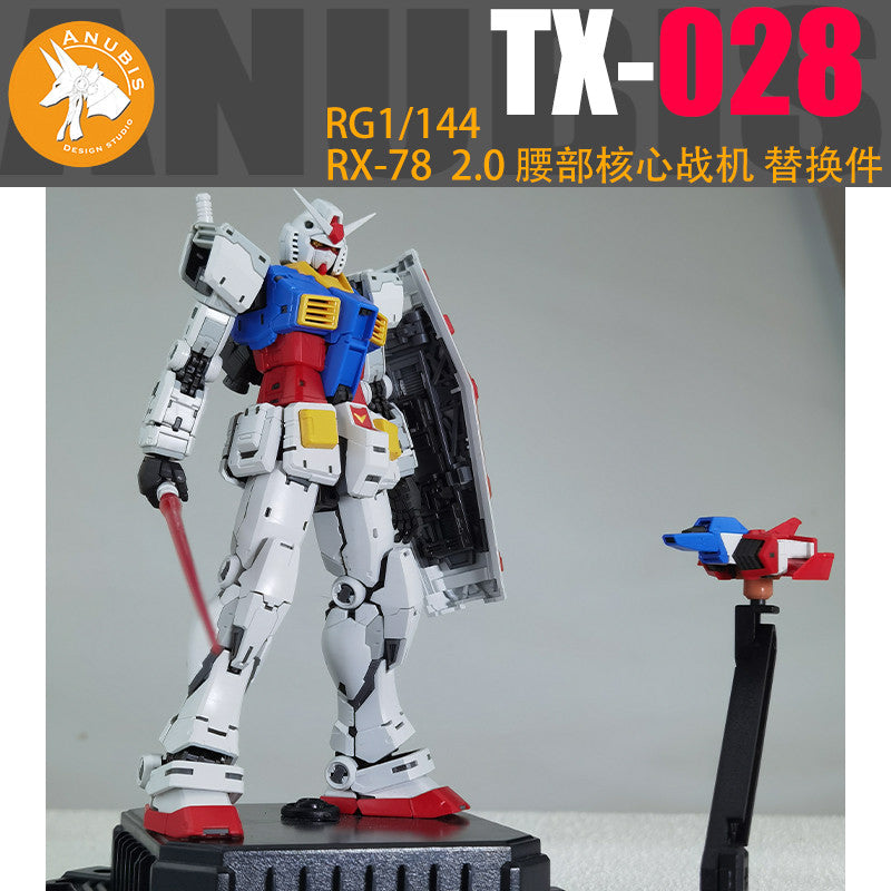 ANUBIS TX028 Detail Upgrade parts for RG 1/144 RX-78 2.0 3D Print Parts