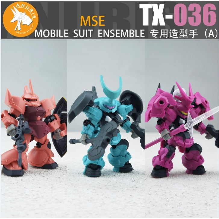 ANUBIS TX036 TX037 Detail Upgrade Hands Parts for MSE Mobile Suit Emsemble General use