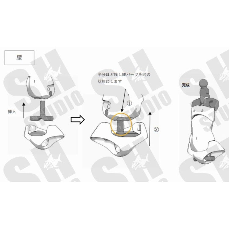 SH 1/12 MEGAMI DEVICE MD FAG MU073M KOI Doll Body Accessory Set Upgrade Resin GK Parts (Not kits,no model)