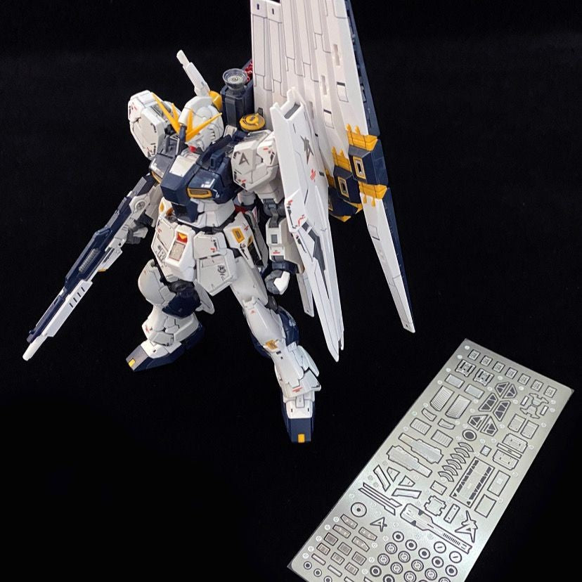 CALILY MR RG 1/144 nu v  Booster ETCHING Metal Detail Addon upgrade parts(Not include kits)