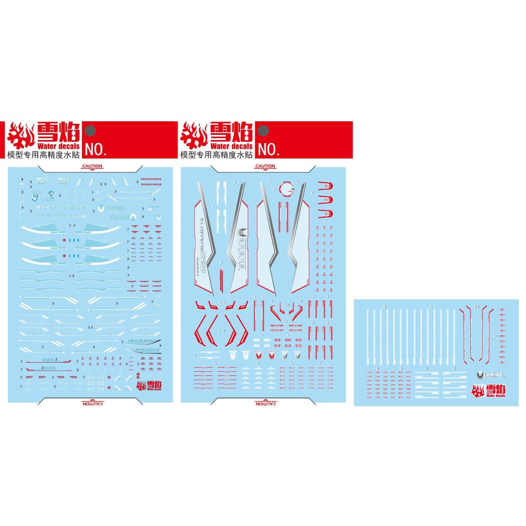 20250722 XUEYAN XY / SNOW FLAME HG-104 HG 1/144 Destiny Spec 2 + Zeus Silhouette Water Slide Decal