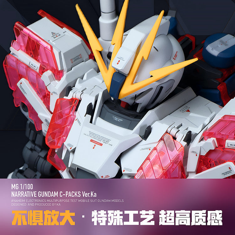LNX Water Slide Decal for MG 1/100 NARRATIVE NT C-Packs Ver.ka