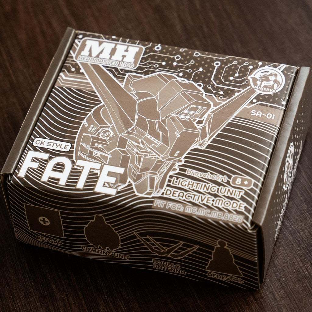 MINERVA HOBBY FATE Destiny 8828 / MG / MC / MB Head Carving (Need to assemble)