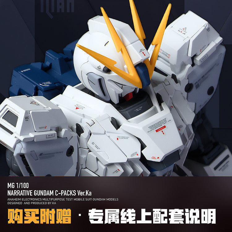 LNX Water Slide Decal for MG 1/100 NARRATIVE NT C-Packs Ver.ka