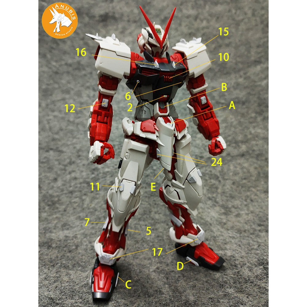 ANUBIS GP016 parts fit for MG  astray Red frame Collectibles