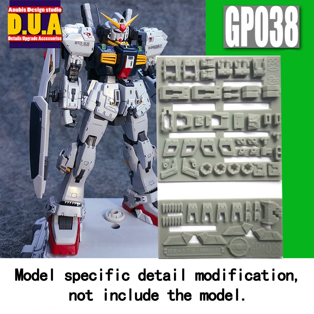 ANUBIS Upgrade Parts GP001-GP050 For RG RX-93-2  Hi Nu  Hi-v  Free Gift Antenna Collectibles