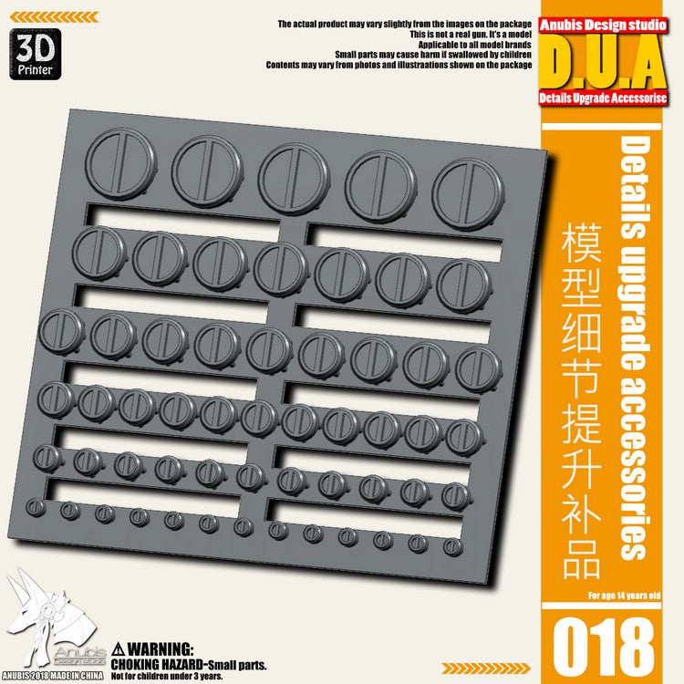 Anubis DUA001-020 details upgrade accessories reloading outer armor heat sink spout Collectibles