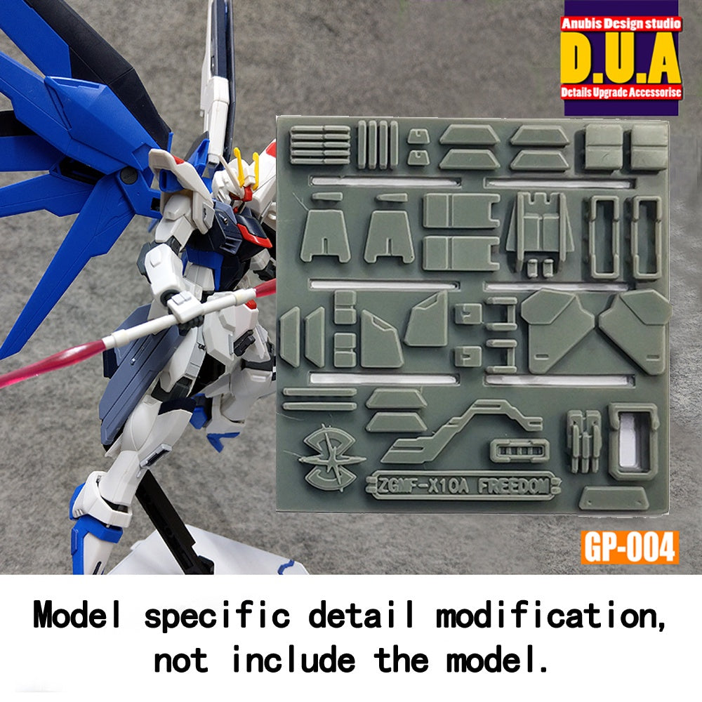 ANUBIS GP001-050 (GP series) 3D Print Addon Detail Parts For MG HG RG Collectibles