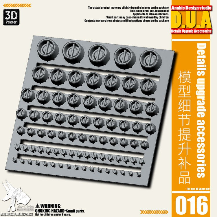 Anubis DUA001-020 details upgrade accessories reloading outer armor heat sink spout Collectibles