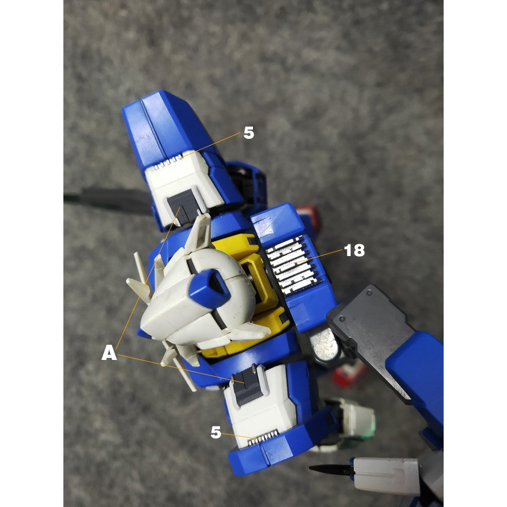 Anubis parts for MG GNT 00Q 00 GP014 Collectibles