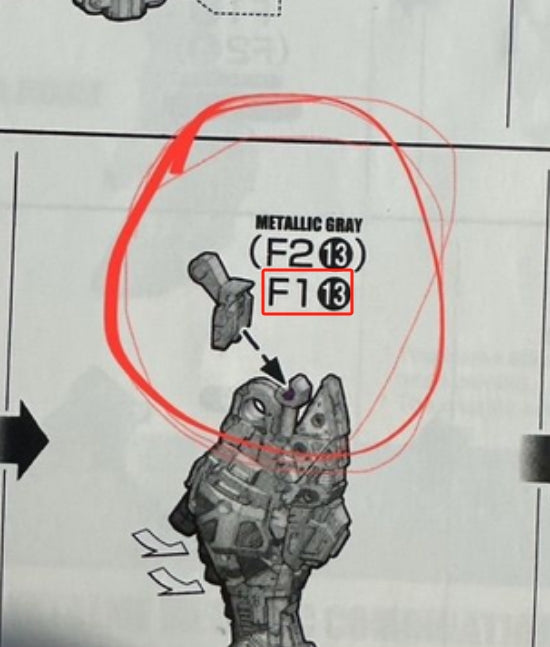 CD Changlong MGEX Strike Freedom butcher spare replacement parts