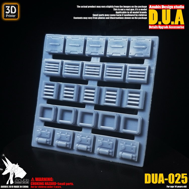 Anubis DUA021-060 details upgrade accessories Active shaft Heat sink Oil pipe Outer armor Collectibles