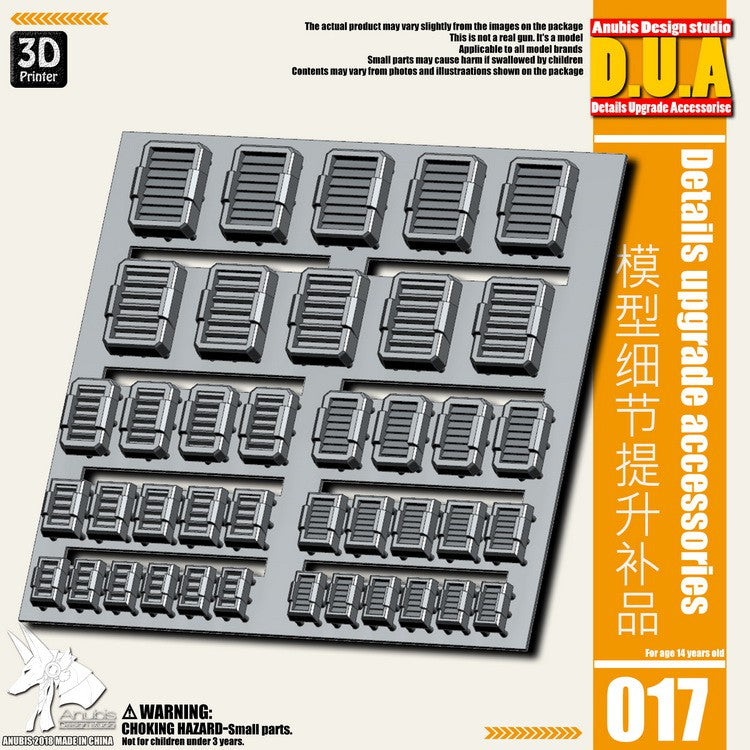 Anubis DUA001-020 details upgrade accessories reloading outer armor heat sink spout Collectibles