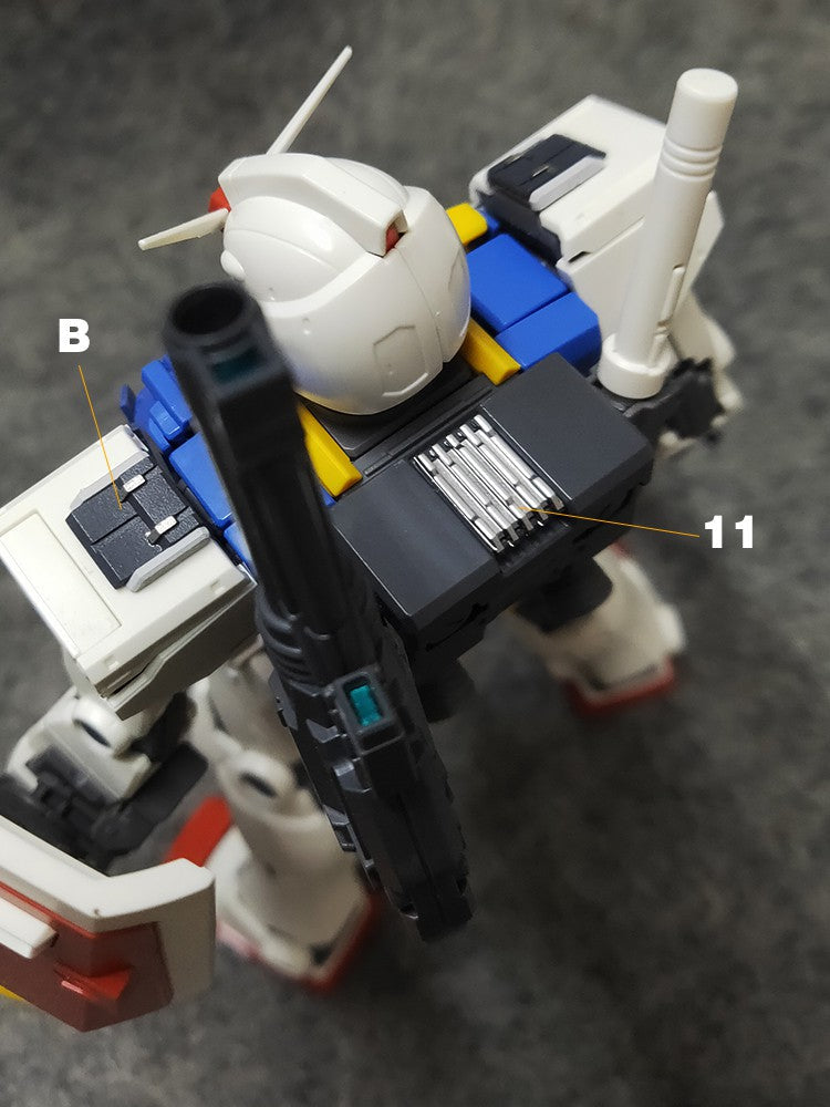 ANUBIS GP012 parts fit for MG RX-78-2 GTO Collectibles