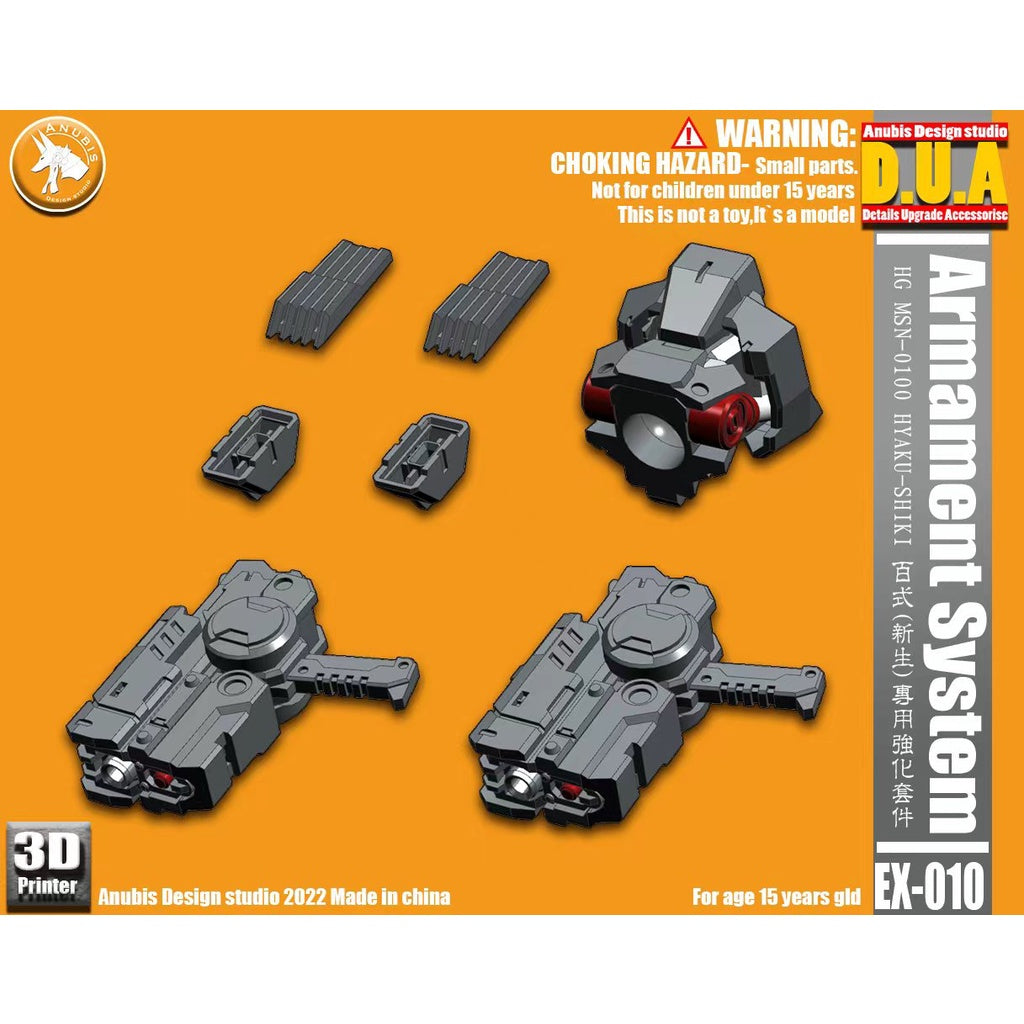 ANUBIS EX010  Fit For 1/144 HG MSN-0100 HYAKU-SHIKI Upgrade parts Collectibles
