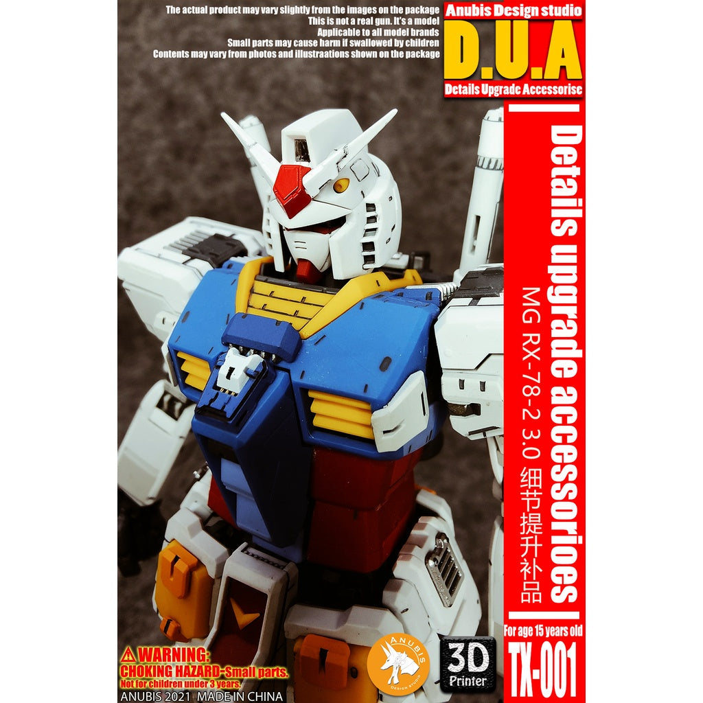 CA ANUBIS TX001 Antenna For BANDAI  MG RX-78-2 Ver.3.0 Collectibles