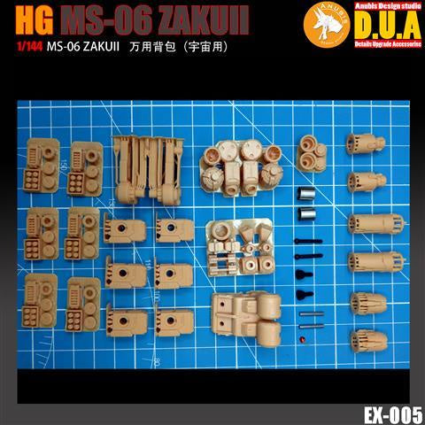 ANUBIS EX005 Armament System For HGUC Revive Zaku Collectibles
