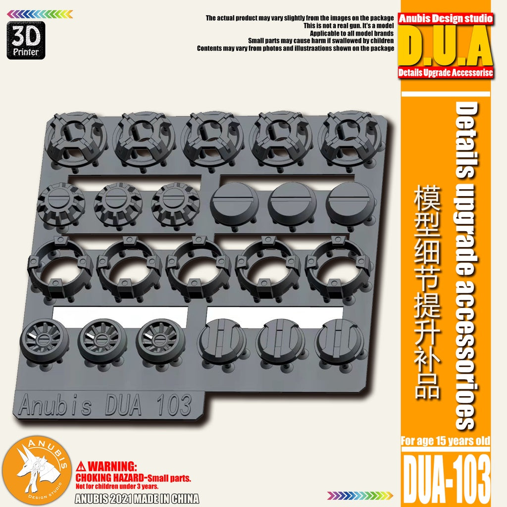 ANUBIS DUA103  Detail Upgrade Parts Joint Screw Mini Booster Collectibles