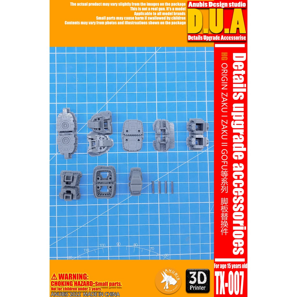 ANUBIS TX007  General Detail Parts Fit For HG ORIGIN ZAKUⅠZAKU Ⅱ GOFU Collectibles