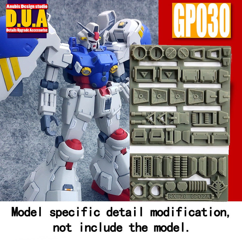 ANUBIS GP001-050 (GP series) 3D Print Addon Detail Parts For MG HG RG Collectibles