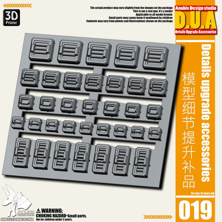 Anubis DUA001-020 details upgrade accessories reloading outer armor heat sink spout Collectibles