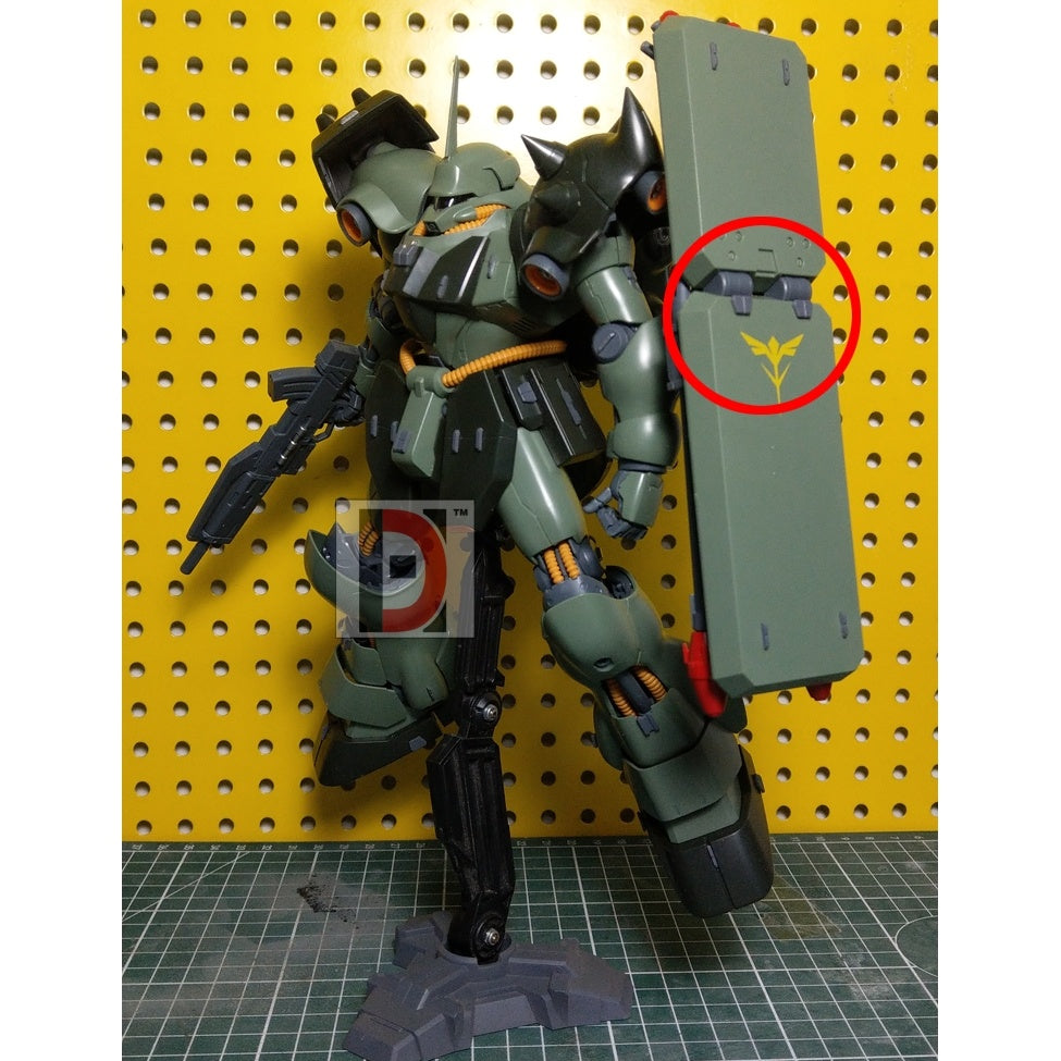 Anubis  3D Print Addon Resin Detail Up Shield / Outer Skirt Armor Hinge DUA009 Collectibles