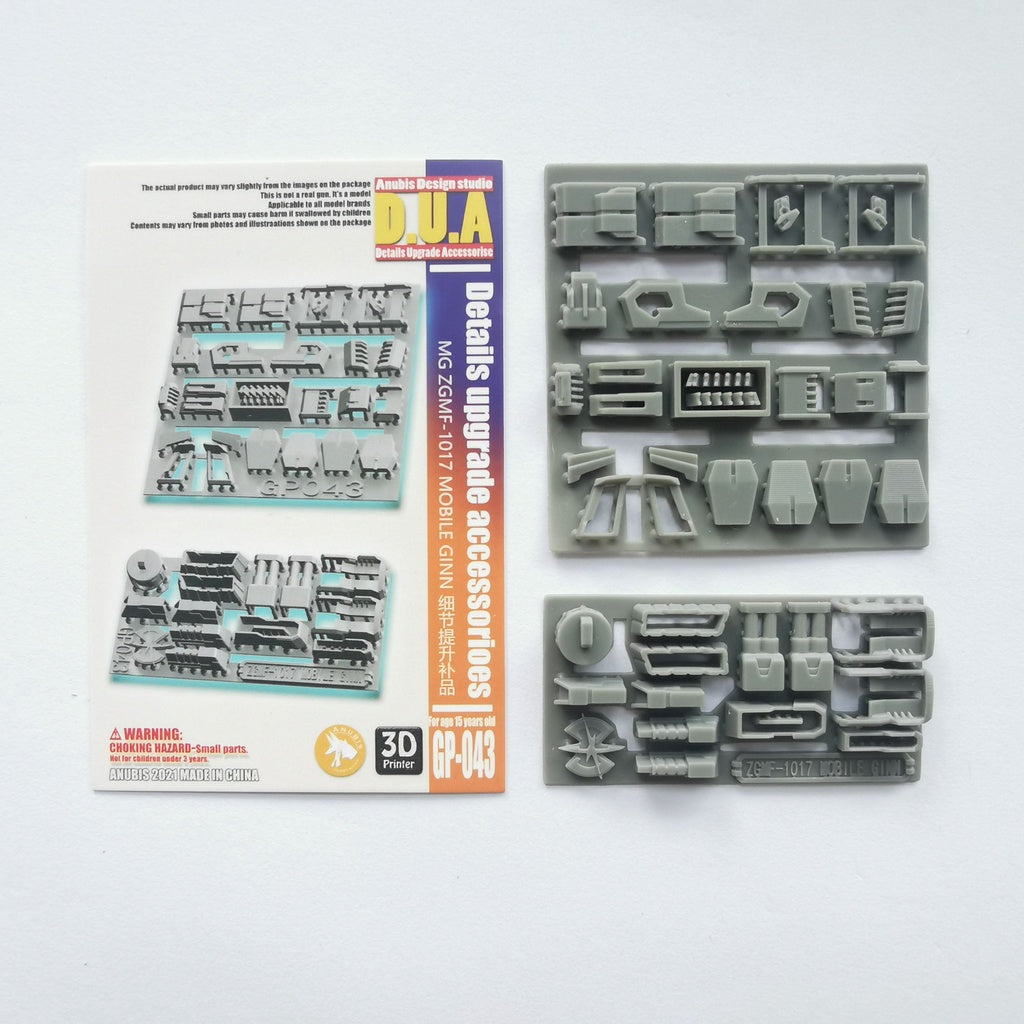 ANUBIS GP043 3D Print Detail Addon Parts For MG Ginn Collectibles