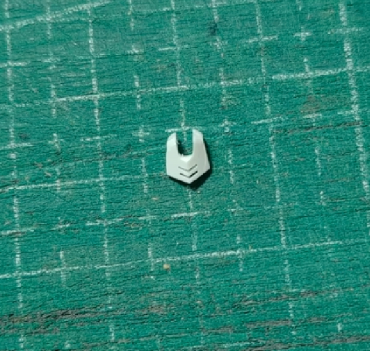 CA MGEX Strike Freedom face E1-1 plastic replacement part EN