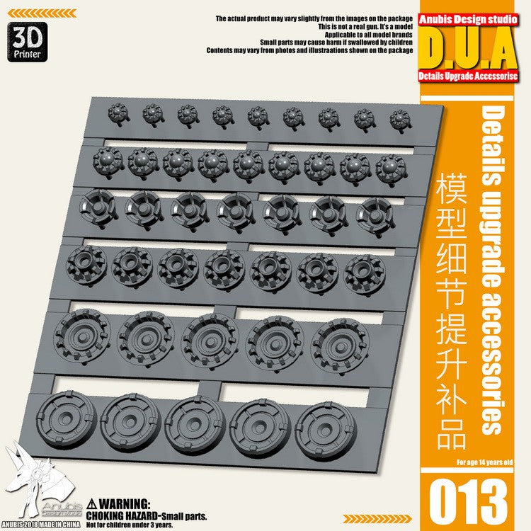 Anubis DUA001-020 details upgrade accessories reloading outer armor heat sink spout Collectibles