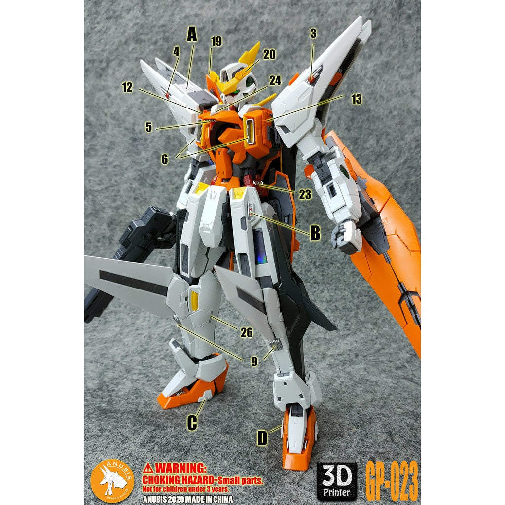 ANUBIS GP023 parts fit for MG Kyrios Collectibles