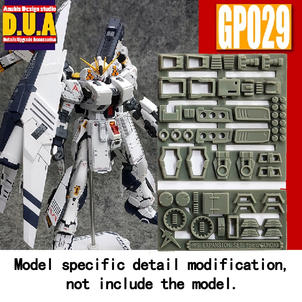 ANUBIS GP001-050 (GP series) 3D Print Addon Detail Parts For MG HG RG Collectibles