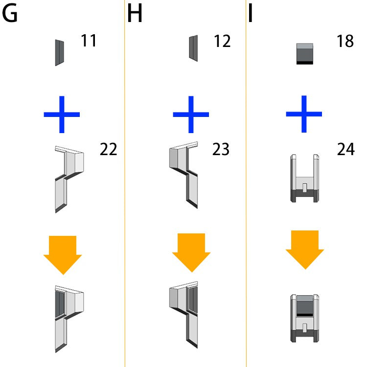 Anubis parts for MG Freedom 2.0 GP017 Collectibles