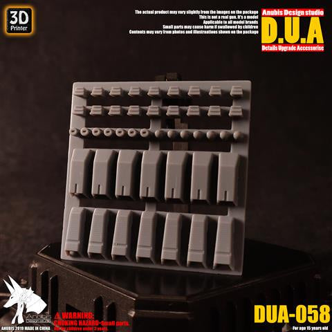 Anubis  3D Print Addon Resin Detail Up Heavy Armor / Nozzle Missile DUA058 Collectibles