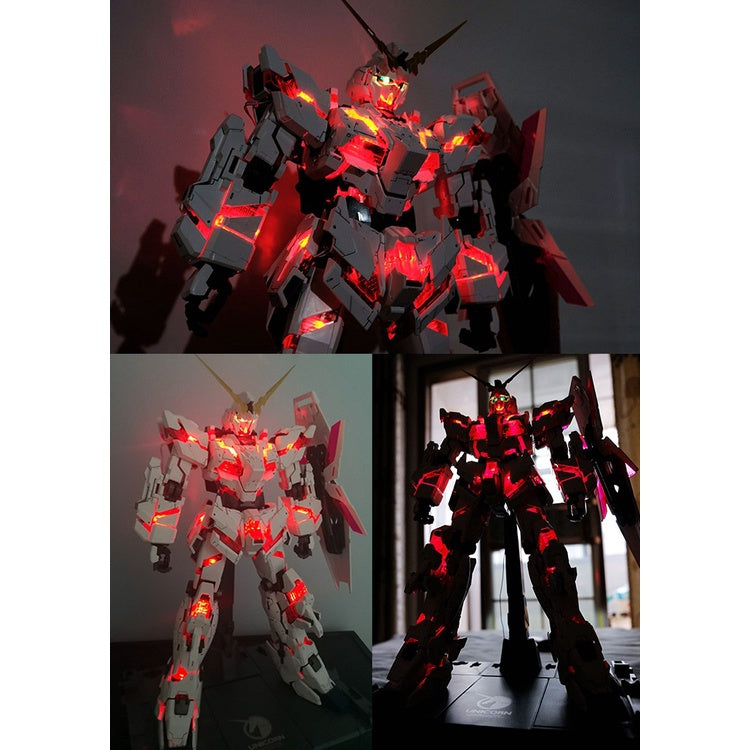 PG model Unicorn lamp set Phenex kosmos banshee K card can be equipped with shield led unit