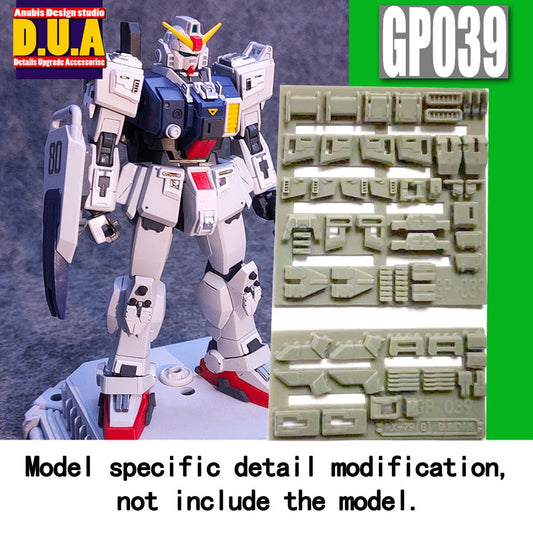 ANUBIS GP039 3D Print Detail Addon Parts for HGUC RX-79【G】 Ground Type 08MS Collectibles