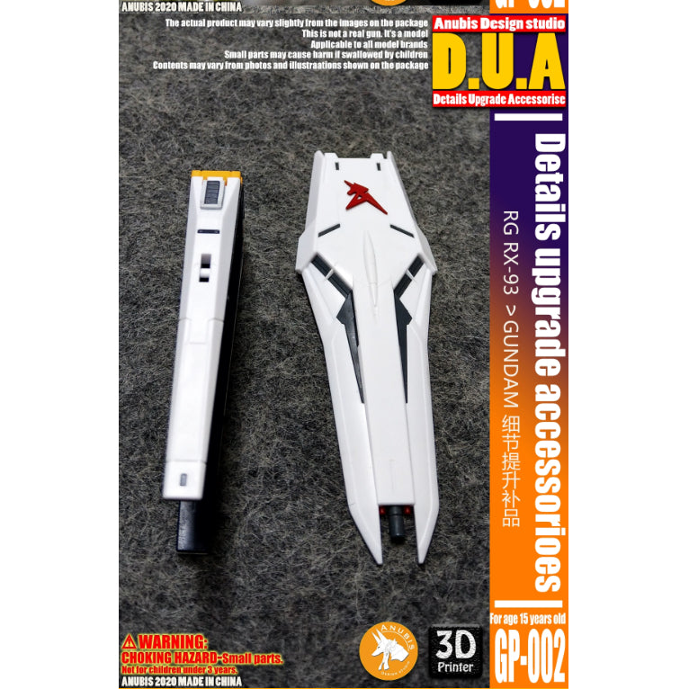 ANUBIS GP002  RG NU 3D Print Addon Detail Parts Collectibles