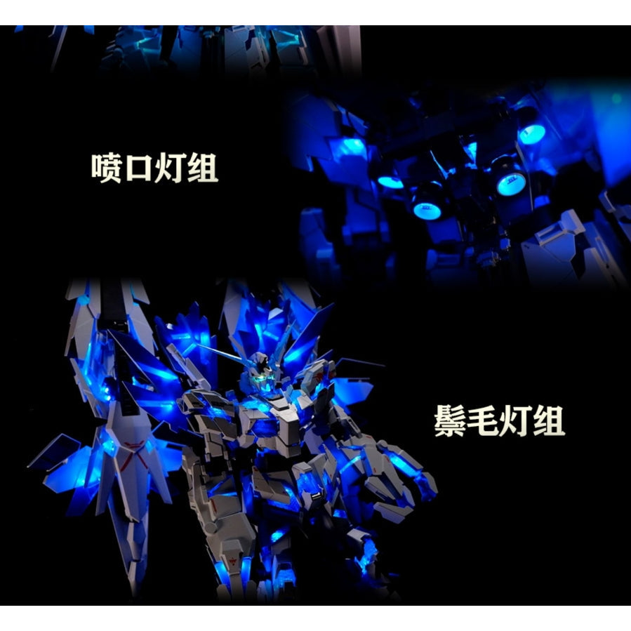 KOSMOS PG 1/60 Uinocrn Illusory color Led Unit Banshee Norn Phenex 01 02 03 Mane cannon