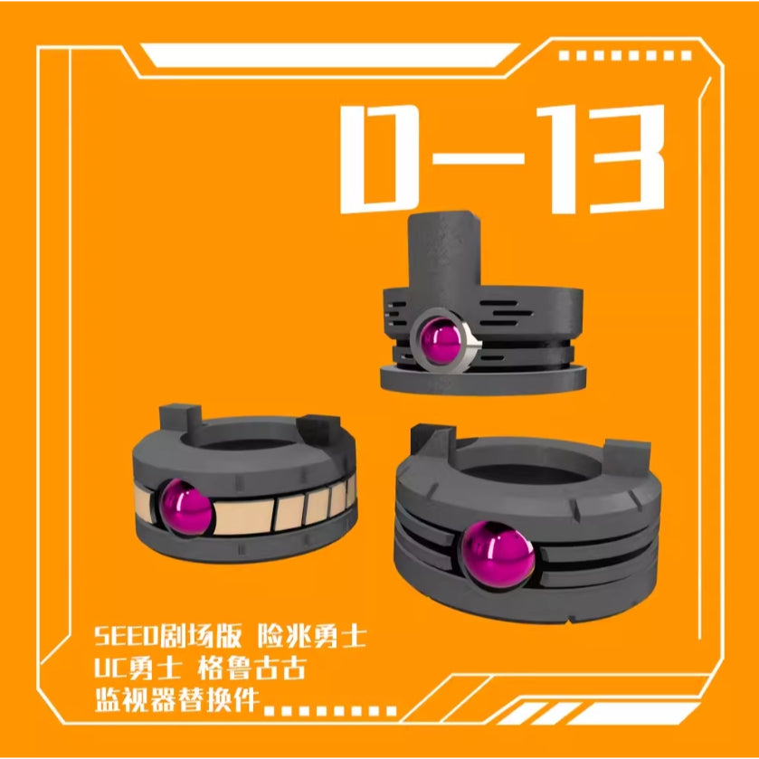 Phoenix D-13 HG 1/144 SEED Gelgoog Menace / UC Gelgoog Eye Replacement Parts Collectibles