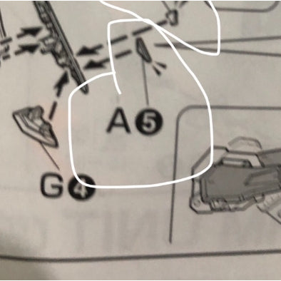 CB MG Noir Strike butcher spare replacement parts