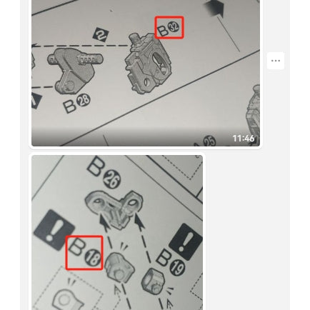 CB butcher spare parts for  MG 1/100 Virtue