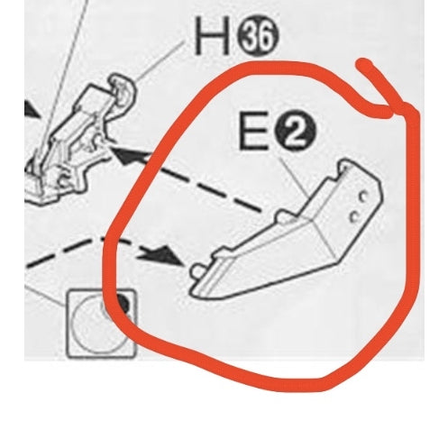 CB MG 04 1/100 Aegis butcher spare parts