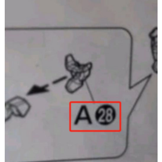 CB MG 11 butcher parts for exia