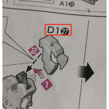CB RG 08 1/144 butcher parts for  Banshee C5 PC10 F8 G25 J7