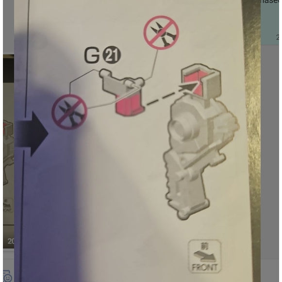 CB RG 08 1/144 butcher parts for  Banshee C5 PC10 F8 G25 J7