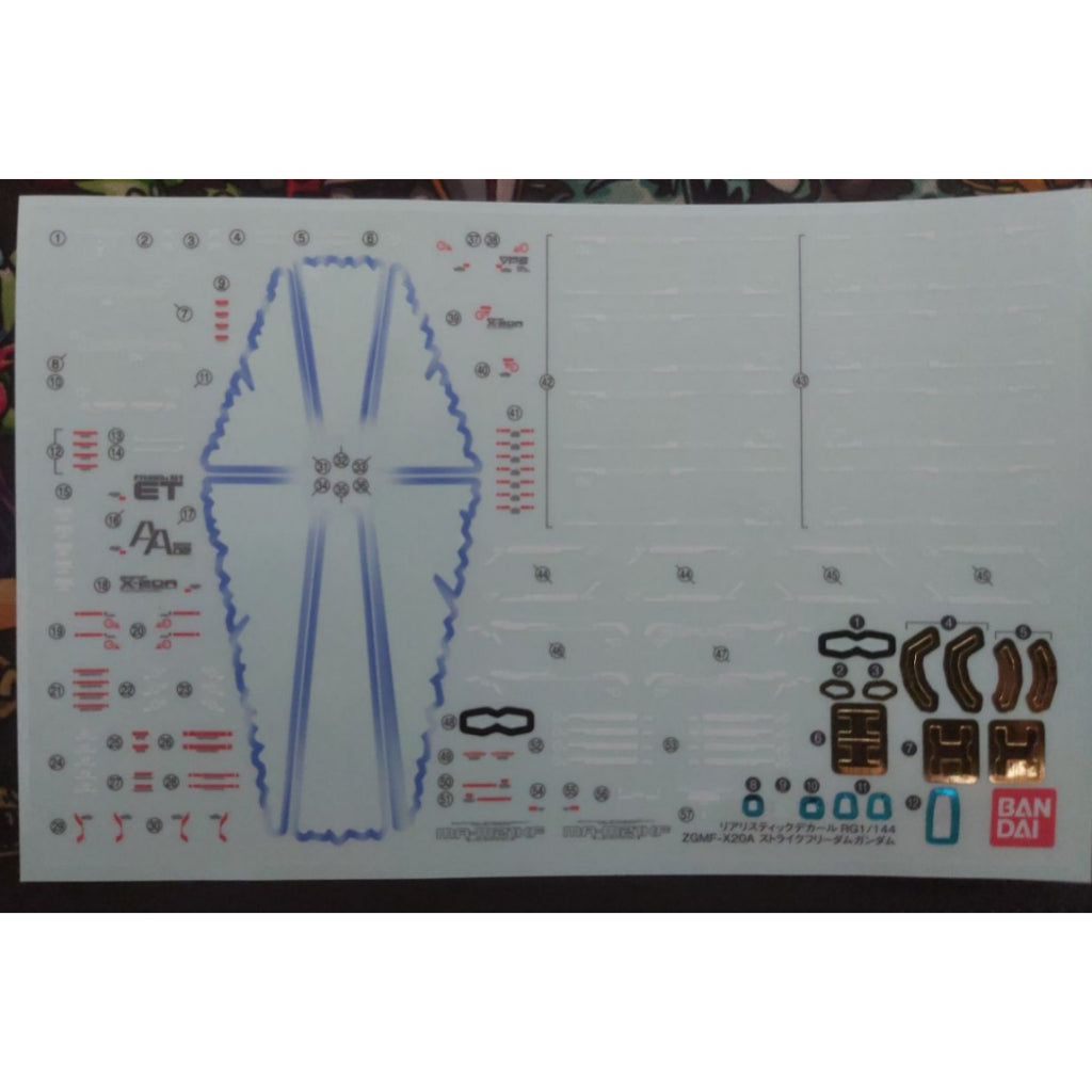 CB RG 09 butcher parts for Strike freedom