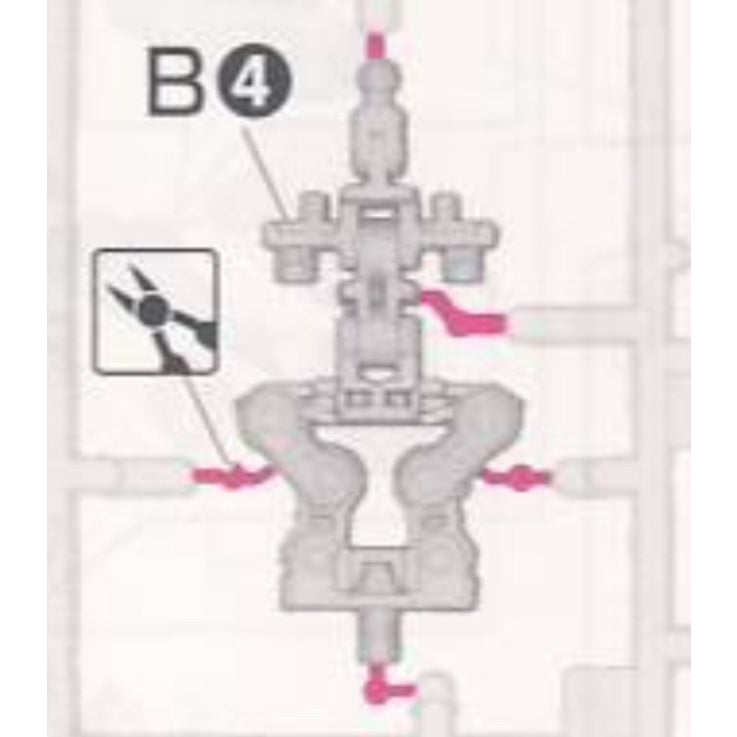 CB RG 01 1/144 Unicorn butcher spare replacement parts