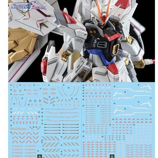 YAN Water Slide Decal GHOST HG 1/144 Mighty Strike Freedom (YANHG014) 20250721