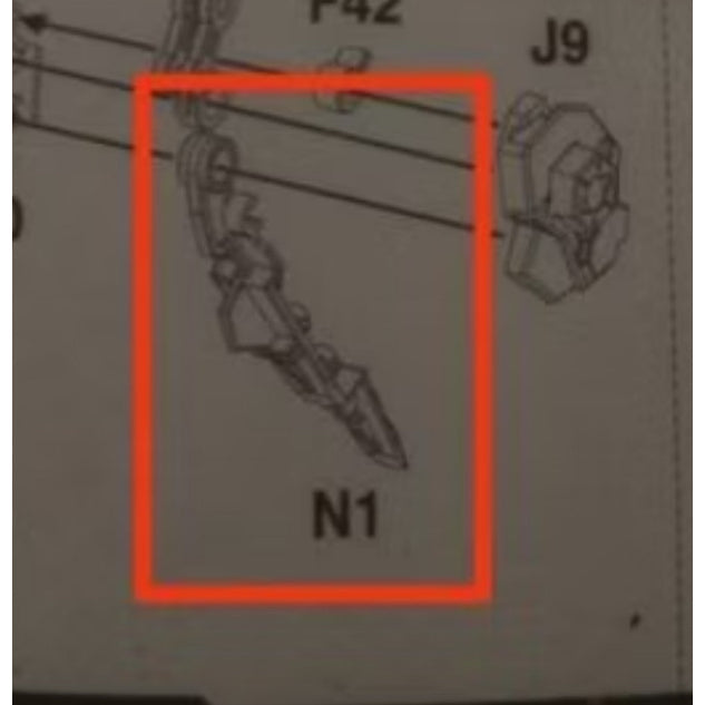CD butcher parts for MJZ AKAI ONIWAKA